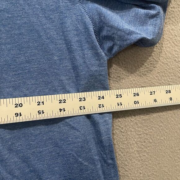 Life is Good Shirt Mens XL Blue Positive State Champions Single Stitch Stretch - Picture 8 of 8